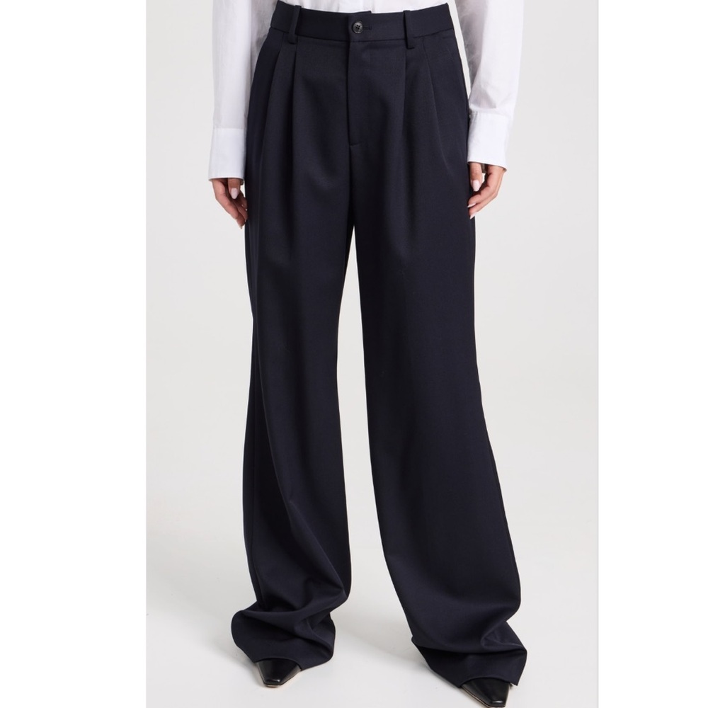 Nili Lotan Flavie Pant Dark Navy